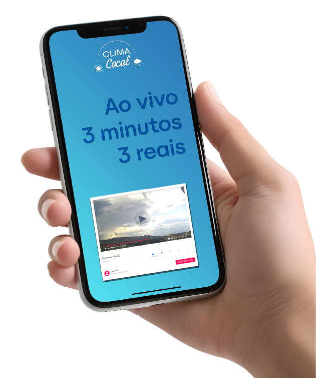 Celular com transmissão ao vivo